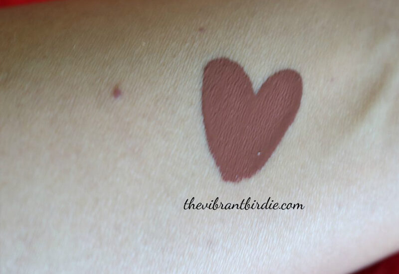 Chambor Extreme Wear Transferproof liquid lipstick- shade 484 Truffle- Reviews and Swatches