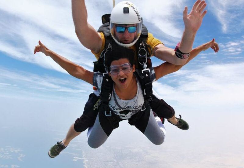 Feel the rush | Tandem Skydive Dubai- 2018