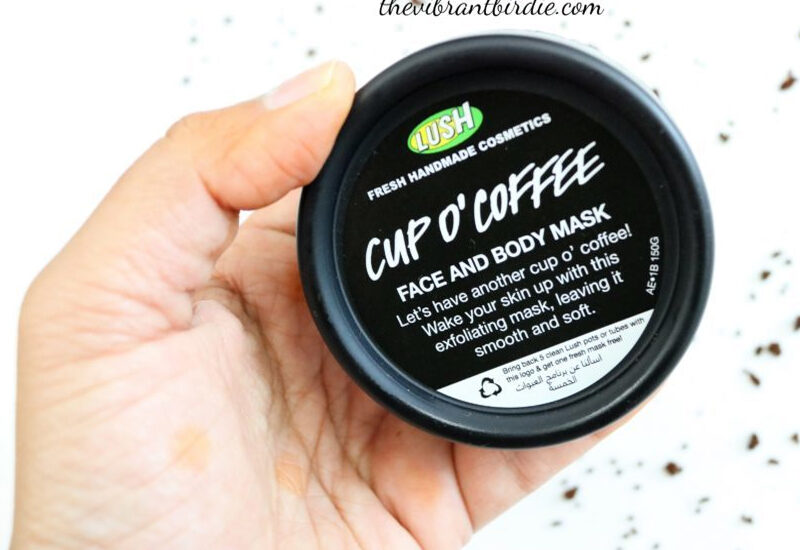 Lush Cosmetics- Cup O’ Coffee- Face and Body Mask- Review