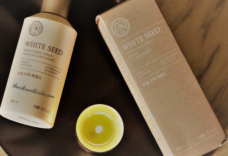 White Seed Brightening Serum Review & Swatches