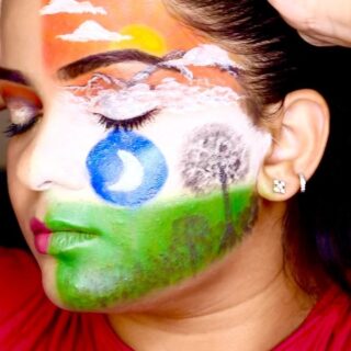 Happy 75th Independence Day..

Follow @thevibrantbirdie for more ❤️🇮🇳🙏🏻

#harghartiranga #dilhaihindustani #happy75thindependenceday🇮🇳 #azadikaamritmahotsav #india #2022 #thevibrantbirdie #reelsinstagram #makeitviral #deshbhakti #undiscoveredmuas #artist